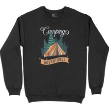 Cix Campers Siyah Sweatshirt
