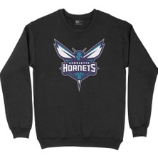 Cix Charlotte Hornets Siyah Sweatshirt
