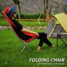 Strade Store Taşınabilir Katlanabilir Kamp Plaj Güneş Sandalye Sırt Çantası Veranda Şezlong -, 44X37X102 cm Turuncu (Yurt Dışından)