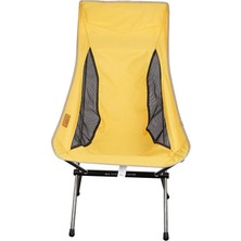 Strade Store Taşınabilir Katlanabilir Kamp Plaj Güneş Sandalye Sırt Çantası Veranda Şezlong -, 44X37X102CM Sarı (Yurt Dışından)