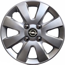 Hmnl Opel Omega 14'' Inç Gri 4'lü Set Jant Kapağı Çelik Jant Görünümlü
