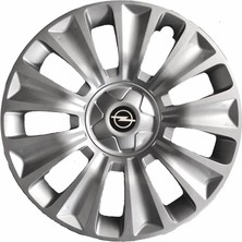 Hmnl  Opel Cascada 15'' Inç Gri 4'lü Set Jant Kapağı Çelik Jant Görünümlü