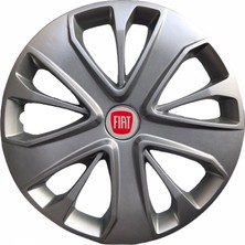 Hmnl Fiat Egea 15'' Inç Gri Jant Kapağı 4 Adet Çelik Jant Görünümlü