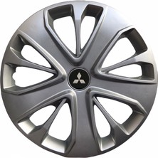 Hmnl  Mitsubishi Space Star 15'' Inç Gri 4'lü Set Jant Kapağı Çelik Jant Görünümlü