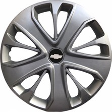 Hmnl Chevrolet Malibu 15'' Inç Gri 4'lü Set Jant Kapağı Çelik Jant Görünümlü
