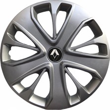Hmnl  Renault Megane 15'' Inç Gri 4'lü Set Jant Kapağı