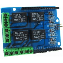 Alkatronik Arduino 4 Kanal Röle Shield Dc 24V 3A