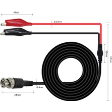 Alkatronik Bnc Krokodil Kablo Osiloskop ve Sinyal Jeneratörü Probu Test