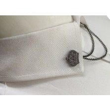 Elegante Cravatte Taç Figürlü Gömlek Yaka Iğnesi