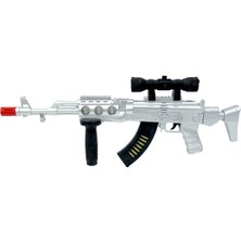 Prestij Ak-47 Gun Electric Işıklı Sesli Tüfek