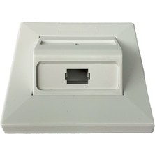 1 Port Sc Fiber (8,5cm x 8,5cm) Duvar Prizi