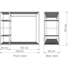 Gökhan Dekorasyon  Orta Stand 130CM