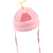 Toddler Güvenlik Şapka Tampon Bonnet Pamuk Çocuk Anti-Çarpışma Headguard Yusufçuk Yusufçuk Pembe (Yurt Dışından)