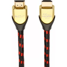 Gplus 4K60 2 Metre HDMI 2.0 18 Gbps 4K Ultra Hd Premium Sertifikalı 4K 60Hz 26 AWG  D-Hdr Hdcp 2.2 Earc Destekli 18 Gbps Yüksek Çözünürlüklü HDMI 2.0 Görüntü Kablosu 4K6020 2 Metre