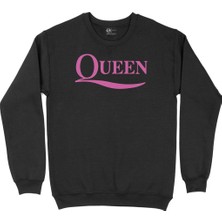 Cix Pembe Queen Rock Siyah Sweatshirt