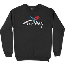 Cix Türkiye Turizm Laleli Siyah Sweatshirt