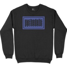 Cix Pychedelic Siyah Sweatshirt