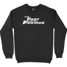 Cix Hızlı ve Öfkeli Siyah Sweatshirt