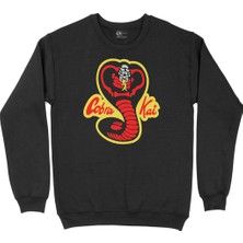 Cix Cobra Kai Siyah Sweatshirt