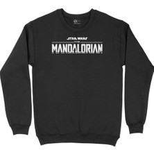 Cix The Mandalorian Siyah Sweatshirt