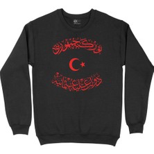 Cix Osmanlı Imparatorluğu & Türkiye Cumhuriyeti Siyah Sweatshirt