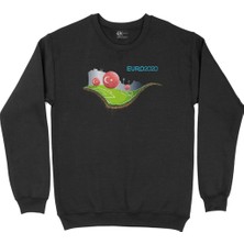 Cix Euro 2020 Stadyum Siyah Sweatshirt