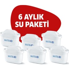 Brita Maxtra + Plus Altılı Su Arıtma Sürahi Filtresi-Brita