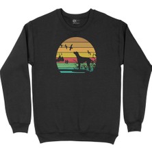 Cix Av Köpeği Siyah Sweatshirt