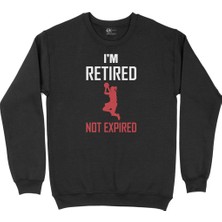 Cix Emekli Basketbolcu Siyah Sweatshirt