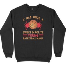 Cix Basketball Mama Siyah Sweatshirt