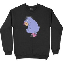 Cix Utangaç Eşek Siyah Sweatshirt