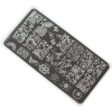 Aba Nails Nail Art Stamping Baskı Plakası