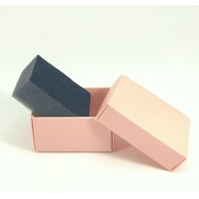Paketleme Tezgahı Pembe Karton Yüzük Kutusu (Süngerli) 50 Adet