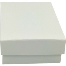 Beyaz Karton Kolye&Bileklik&Set Kutusu (Süngerli) 24 Adet