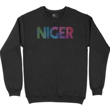 Cix Nijerya Siyah Sweatshirt