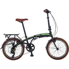 Salcano Slcn 300 V 20 Jant Katlanır Bisiklet Siyah