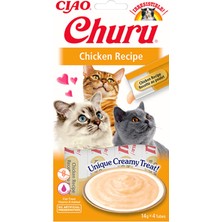 Ciao Churu  Püre Tavuk Kedi Maması 4 x 14 gr