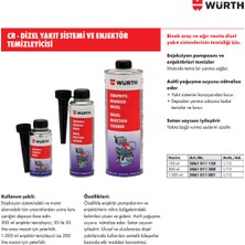 Würth Dizel Enjektör Temizleyici 300 ml 2'li Paket