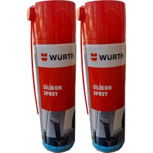 Würth Silikon Sprey 500 ml 2'li Paket