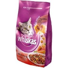 Whiskas Biftekli Havuçlu Kuru Kedi Maması 3,8 kg