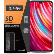 Blogy Xiaomi RedMi Note 8 Pro Flexi 5D Ekran Koruyucu