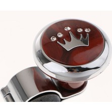 Homyl Araba Direksiyon Spinner Kolu Topu Topuzu Booster Aksesuar Kırmızı (Yurt Dışından)