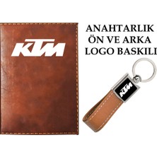 Promosyon Denizi  Ktm Logolu Taba Ruhsat Kabı ve Ktm Logolu Anahtarlık