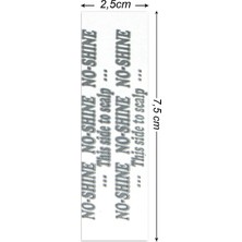Walker Tape No-Shine Protez Saç Bandı Düz (Parlama Yapmaz) 1'' x 3'' (2,5cm x 7.5cm) 36 Adet
