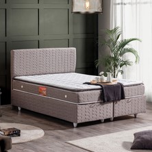 Setay Stella Çift Kişilik Baza Başlık Real Pedli Yatak Seti