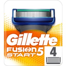 Gillette Fusion 5 Start Yedek Bıçak 4'lü