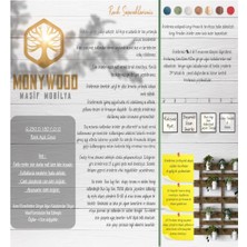 Monywood Masif Ahşap Salıncak MSS849
