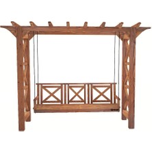 Monywood Masif Ahşap Salıncak MSS851