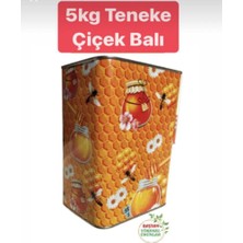 Baştan Yöresel 5kg Teneke Yayla Çiçek Balı