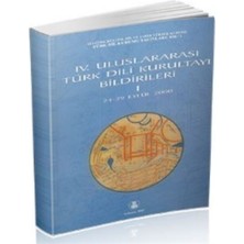 4. Uluslararası Türk Dili Kurultayı Bildirileri (2 Cilt Takım)